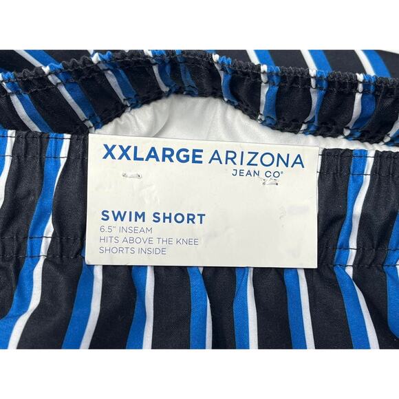 Arizona Jean Co. Men's Swim Trunks NWT Waist Band and Drawstring size XXLT - Picture 5 of 9